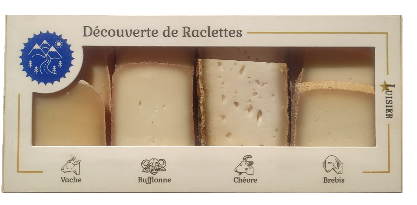 Coffret Découverte de Raclettes – Luisier-Affineur