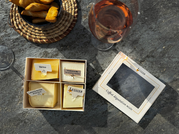 Coffret dégustation Mixte (4 fromages)