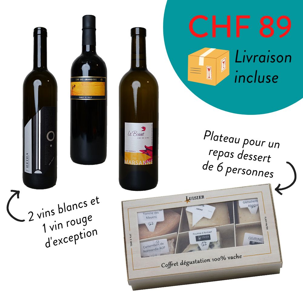Le Pack Vins & Fromages